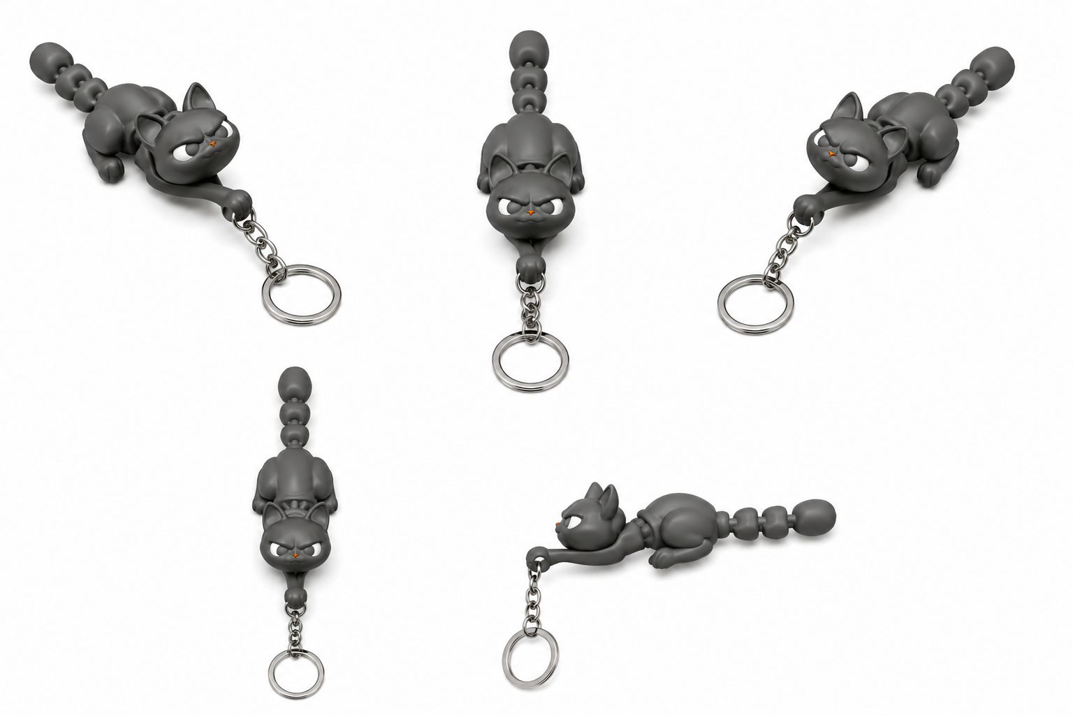 flexi kitten keychain flexi kitten keychain